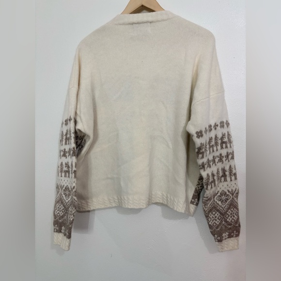 Classic WOOLRICH Cardigan Lambswool Blend Extra Large - Picture 2 of 7